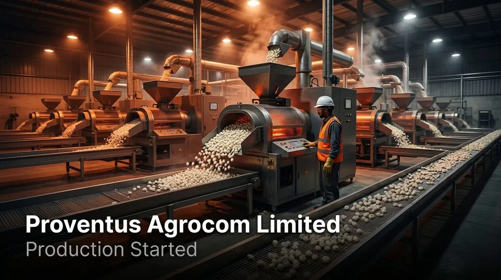 Proventus Agrocom Begins 2,500 Tonne Makhana Processing Facility in Bihar