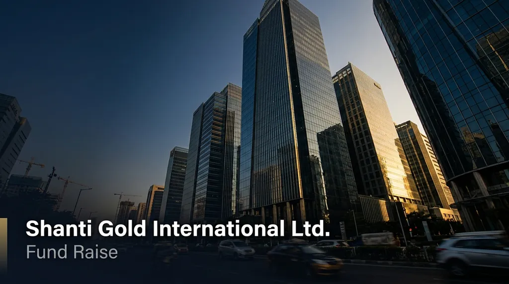 Shanti Gold International to Raise ₹99.83 Crore via Rights Issue at ₹215 Per Share