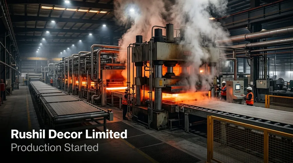 Rushil Decor Resumes Operations at Mansa Laminate Unit After Tech Upgrade