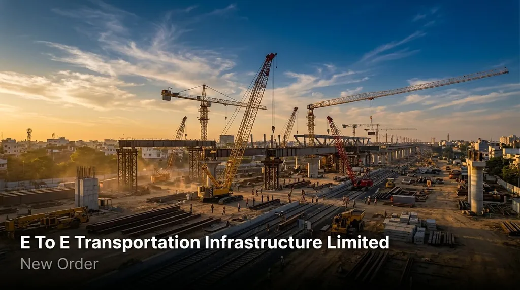 E To E Transportation Secures ₹43.55 Crore Railway Signalling Order from Eastern Railway