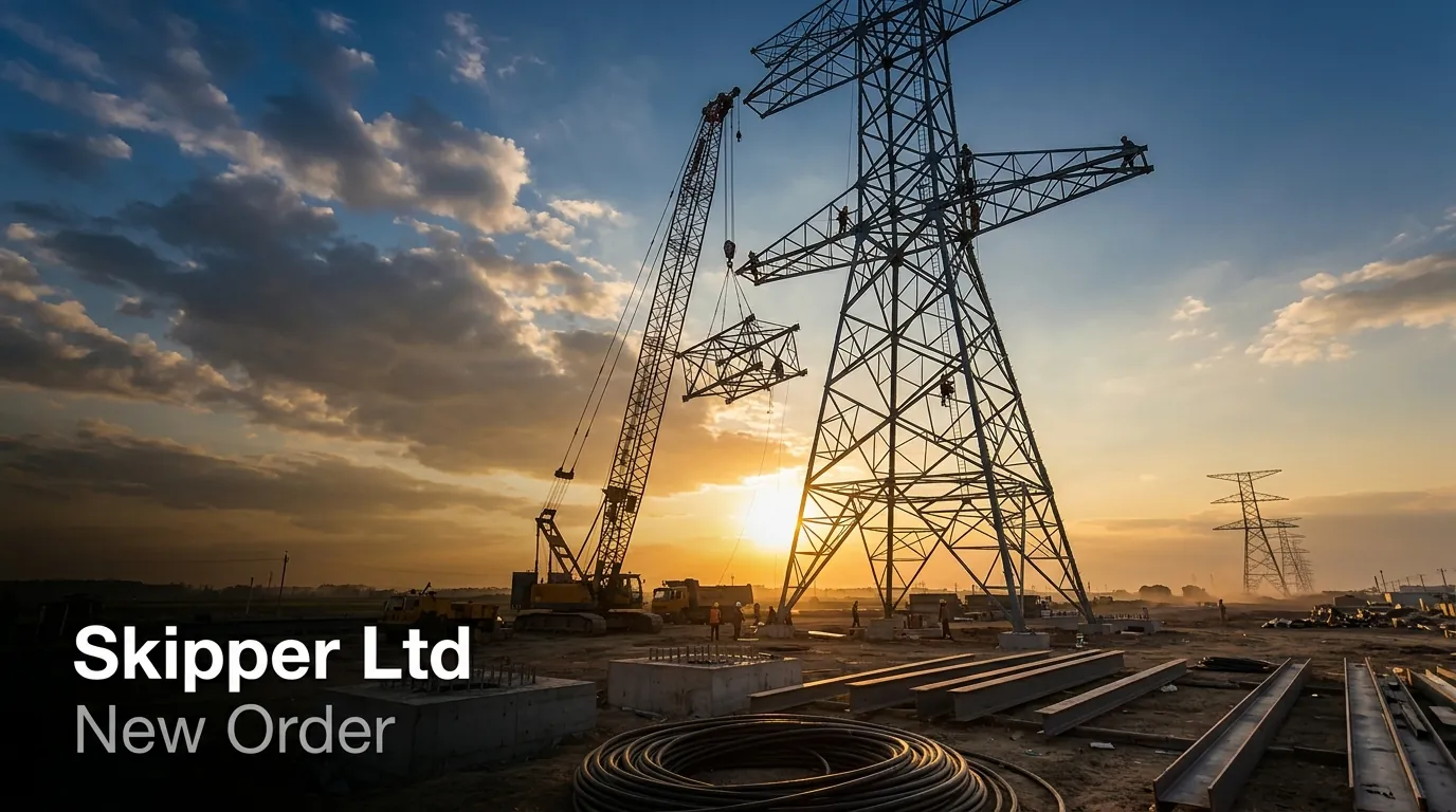Skipper Ltd Secures ₹797 Crore T&D Orders for Australia and India Projects
