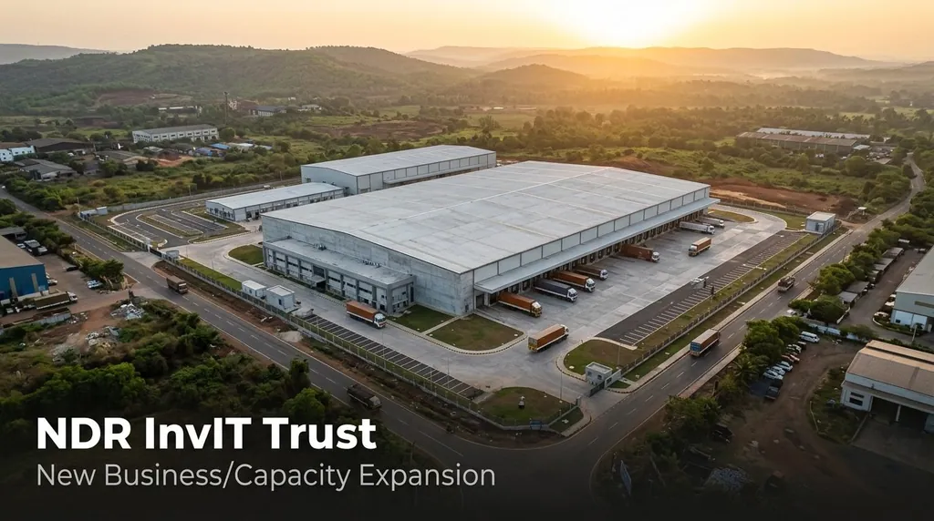 NDR InvIT Expands Goa Portfolio to 1.3 Million Sq Ft with New Verna Facility