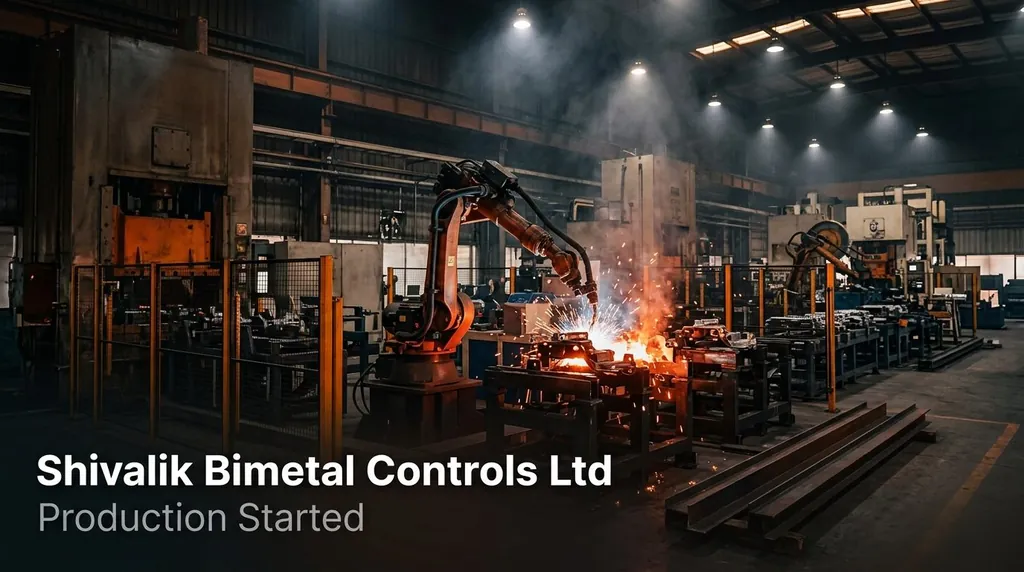 Shivalik Bimetal Starts Pune Phase-I Production Following Regulatory CTO Approval
