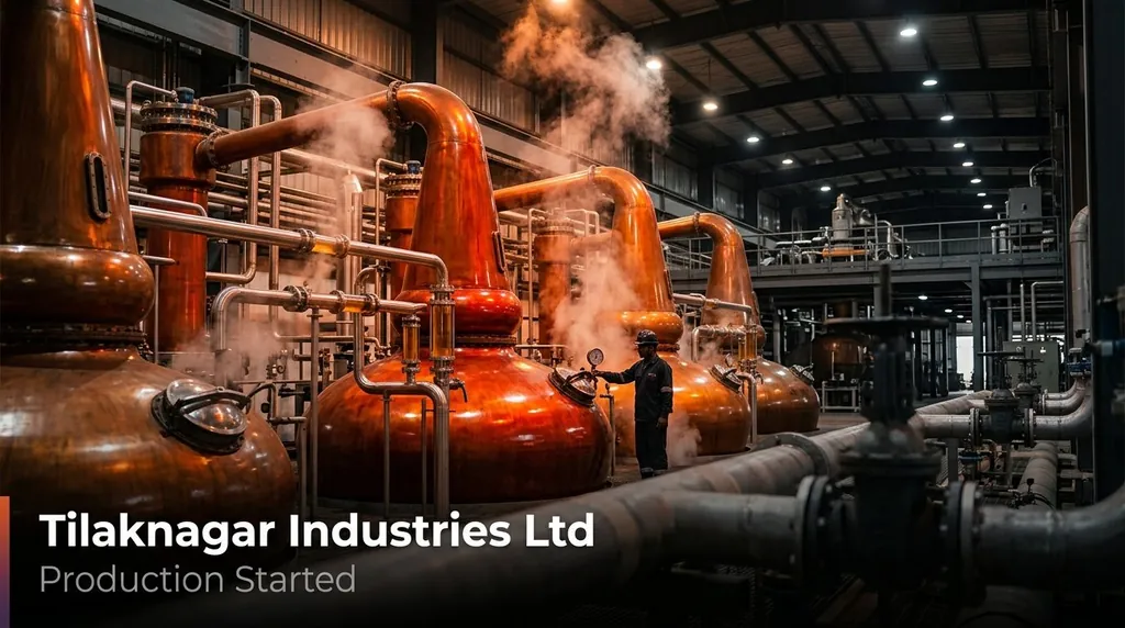 Tilaknagar Industries Commences Production at Expanded ₹59 Cr Andhra Pradesh Facility
