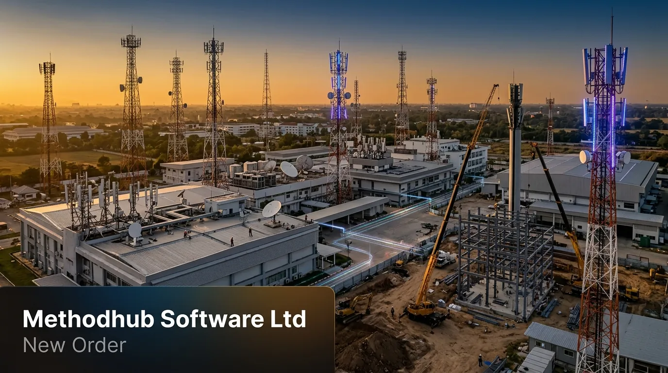 Methodhub Software Subsidiary Secures ₹161 Crore Telecom Contract in Thailand