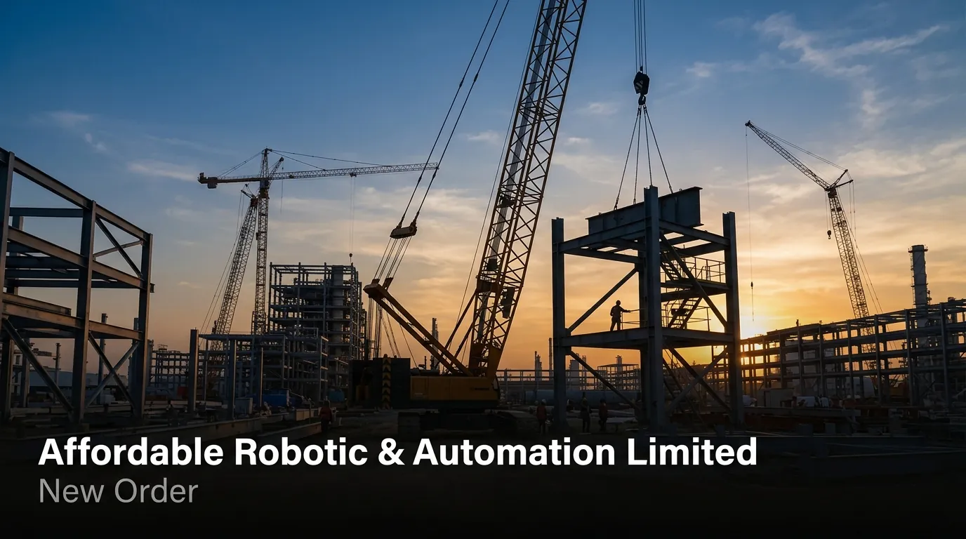Affordable Robotic & Automation Secures ₹10.02 Cr Orders for Robotic Welding Lines