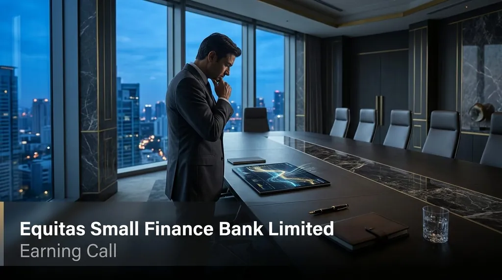 Equitas Small Finance Bank Q4FY26 PAT Surges 406 Percent to Record 213 Crore