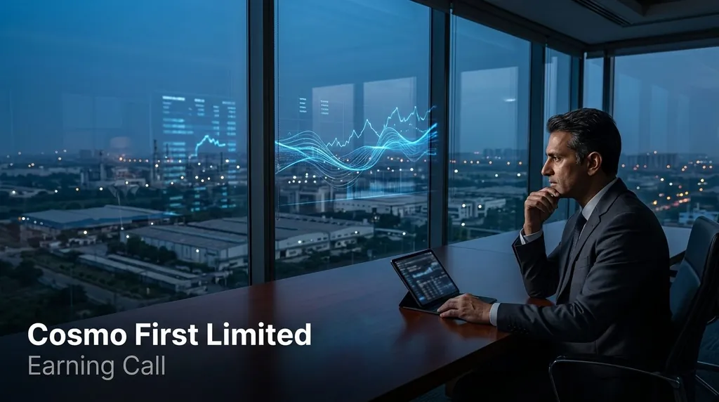 Cosmo First Q4 Revenue Surges 37% to ₹1,021 Crore Amid Strong Speciality Film Demand