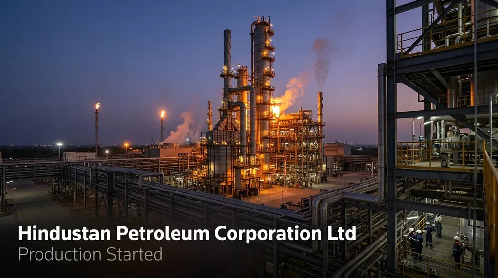 HPCL JV HRRL Refinery Starts Commercial Operations for Crude Distillation Unit