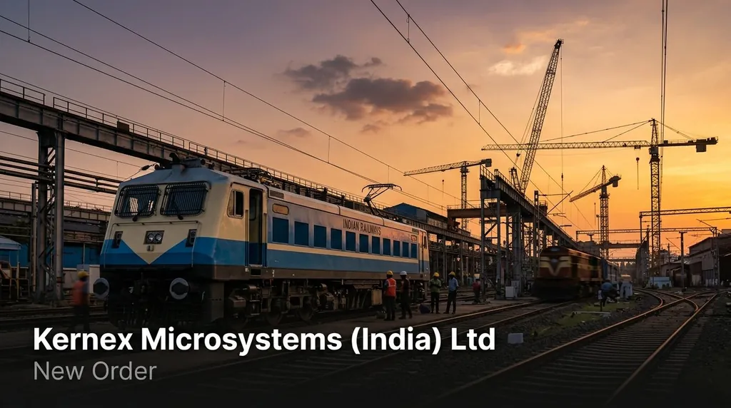 Kernex Microsystems Bags ₹475.21 Crore KAVACH Order from Chittaranjan Locomotive Works