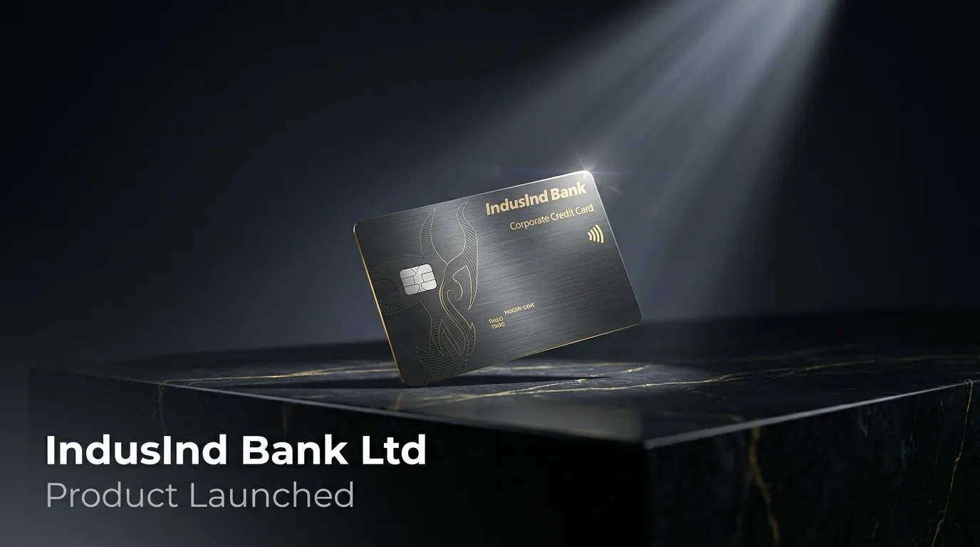 IndusInd Bank Launches OD and Cash Credit Linked Corporate Credit Card for Businesses