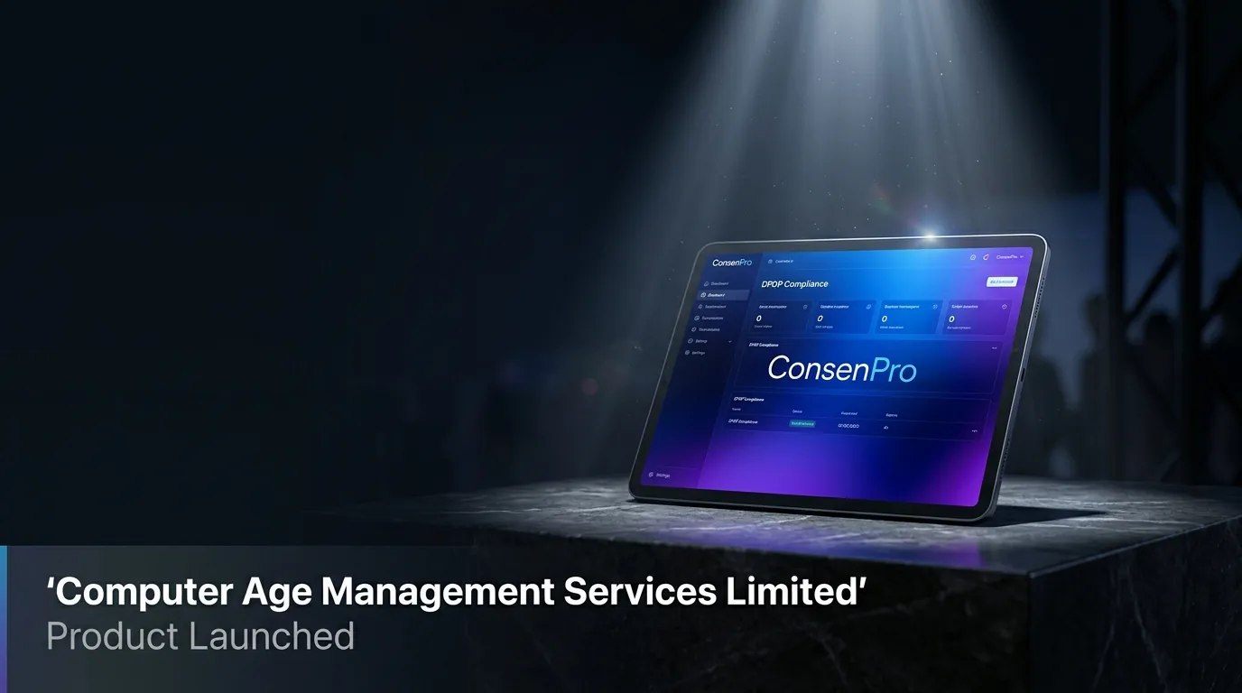 CAMS Launches ConsenPro Self-Serve for DPDP Compliance; Partners with WhiteOak and Helios