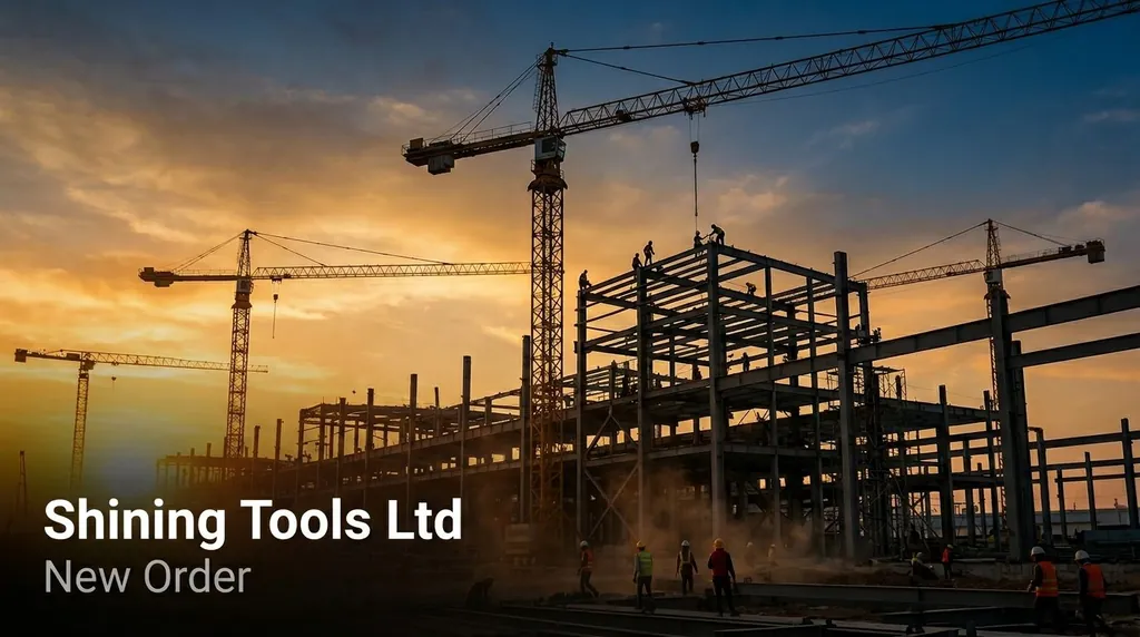 Shining Tools Ltd Secures ₹2.01 Crore Domestic Order for Brazed Carbide Anvils