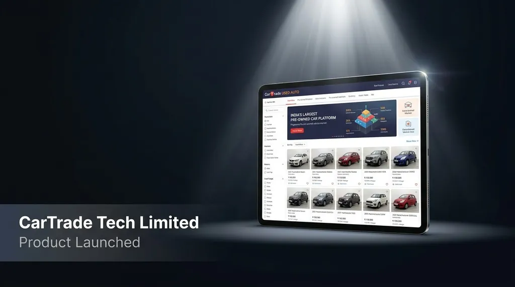 CarTrade Tech Launches CarTrade Used Auto Targeting ₹1.2 Lakh Crore Transaction Value