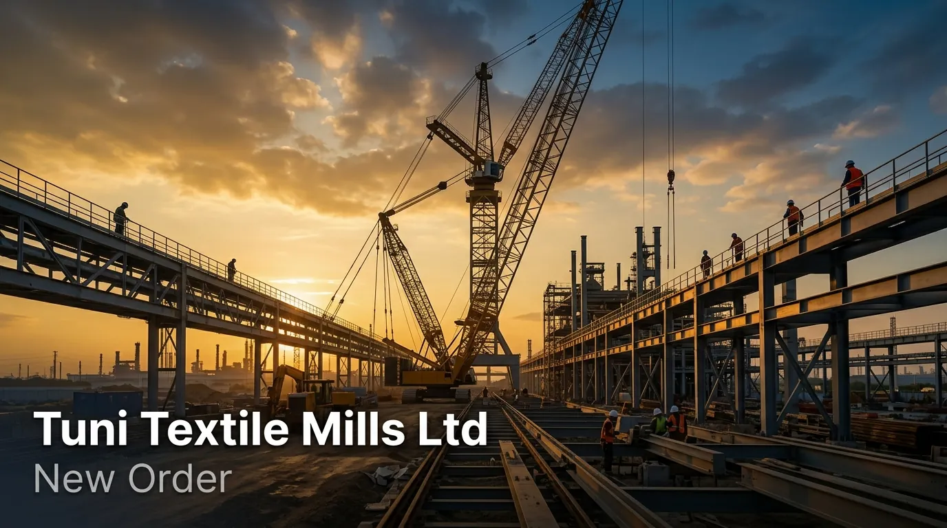 Tuni Textile Mills Secures ₹30.17 Crore Domestic Orders for 1.975 Million Meters of Fabric