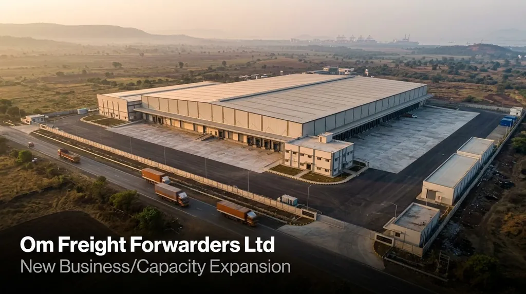 Om Freight Forwarders Announces ₹32 Crore Warehouse Acquisition in Raigad District