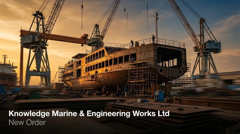 Knowledge Marine Secures ₹66.11 Cr IWAI Contract for Hybrid Electric Ferries