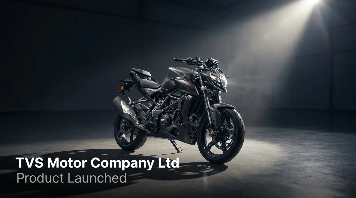 TVS Motor Enhances Premium Motorcycle Lineup for Festive Season Starting at ₹1.28 Lakh