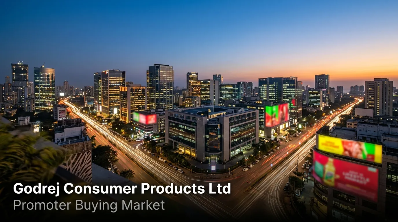 Godrej Consumer Products Promoters Acquire 1.02 Crore Shares via Block Deal