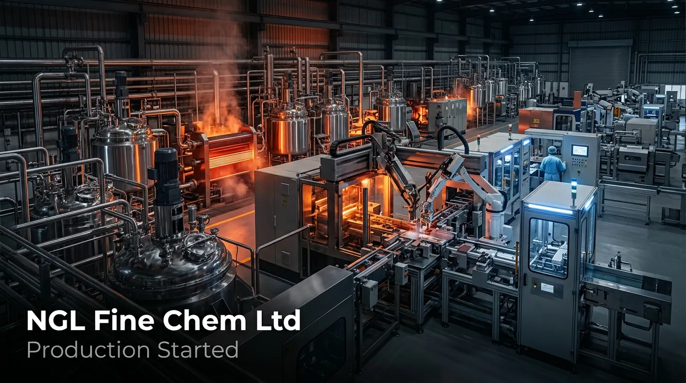 NGL Fine-Chem Commences Phase II Production at Tarapur Facility with ₹222 Cr Investment