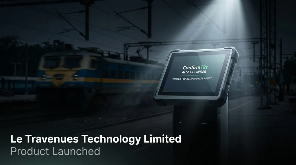 Le Travenues Technology Launches AI Seat Finder on ConfirmTkt to Streamline Rail Bookings
