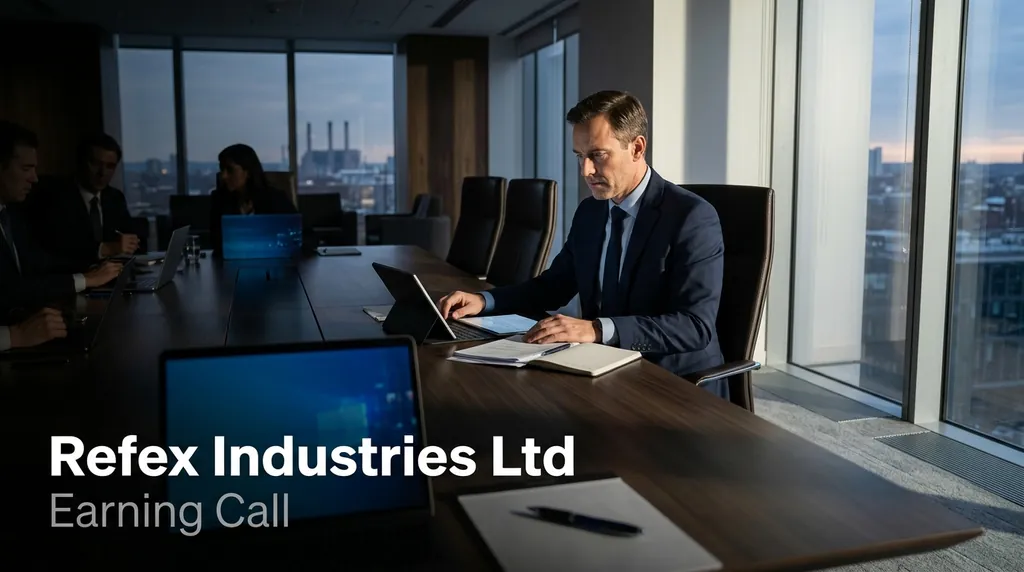 Refex Industries Q1 FY27 Revenue Surges 76% to ₹619 Crore Driven by Ash and Wind Segments