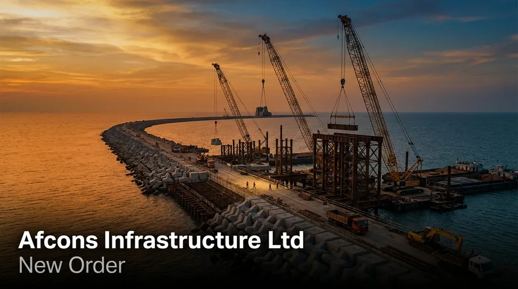 Afcons Infrastructure Bags ₹5,301 Crore Breakwater Contract for Vadhvan Port
