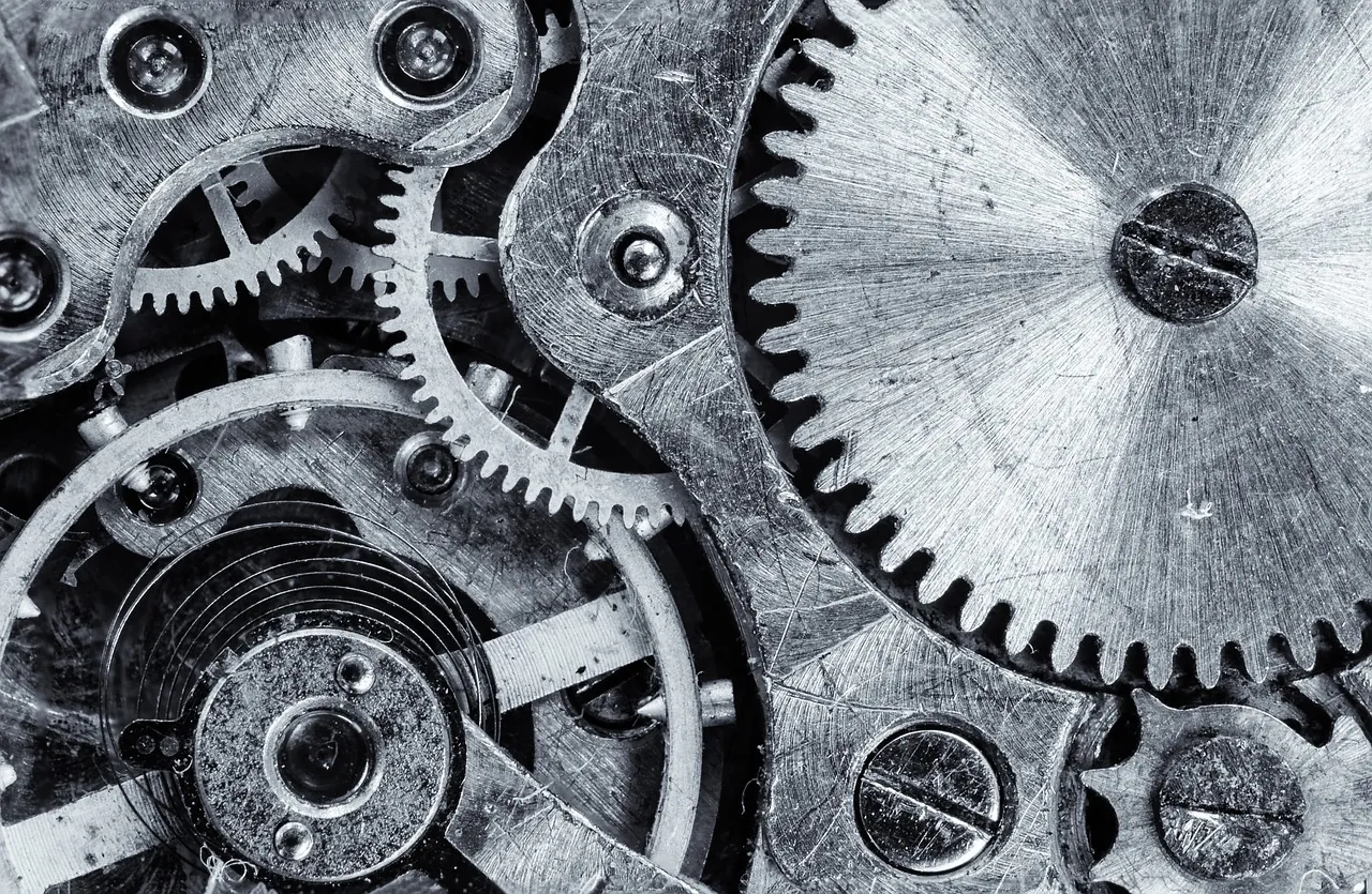 Macro, cogwheel, gear, engine, vintage, industrial, work, mechanism, mechanics, technology, accuracy, clock, analogue, time, engineering, machine, metal, mechanical, equipment, industry, repair, parts, old, retro, gear, engine, industrial, work, work